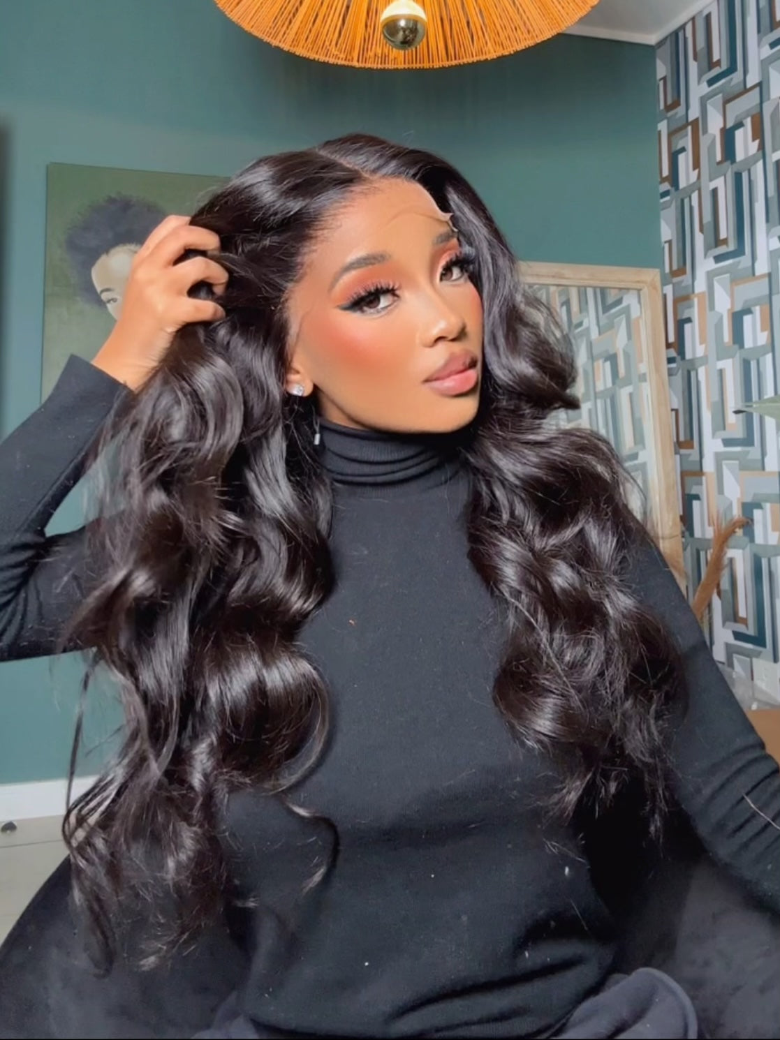 Glueless 13x4 Lace frontal Body Wave Wig